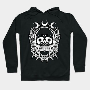 Skull And Moons Hoodie